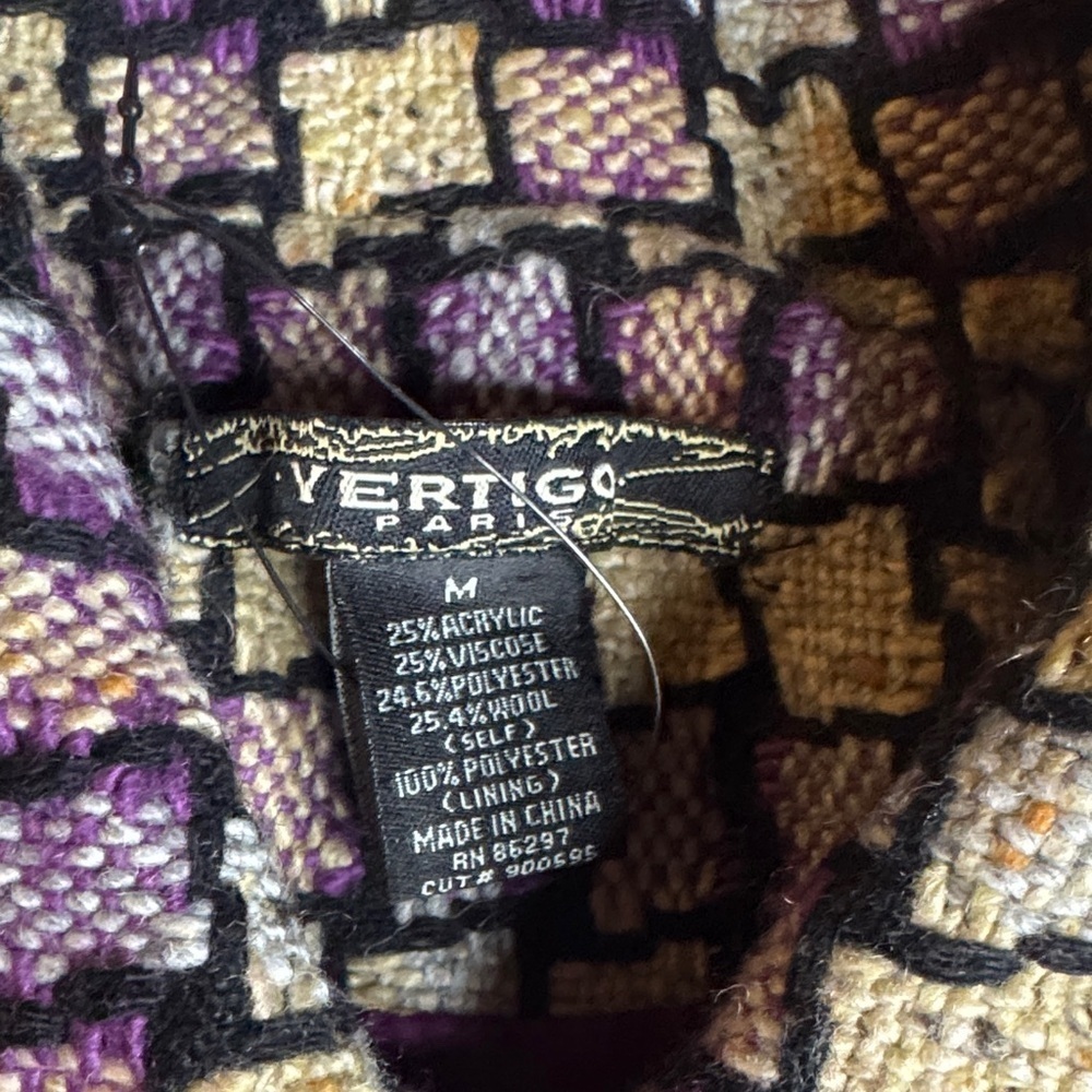 Vertigo Paris Multicolor Tweed Jacket - Picture 2 of 4